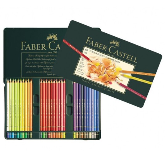 Faber-Castell Fargeblyanter Polychromos 60-set