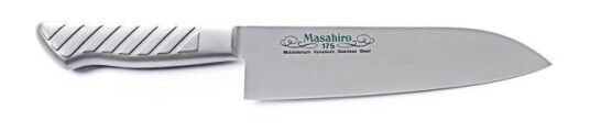 Masahiro MVS santokukniv 17,5 cm sølv