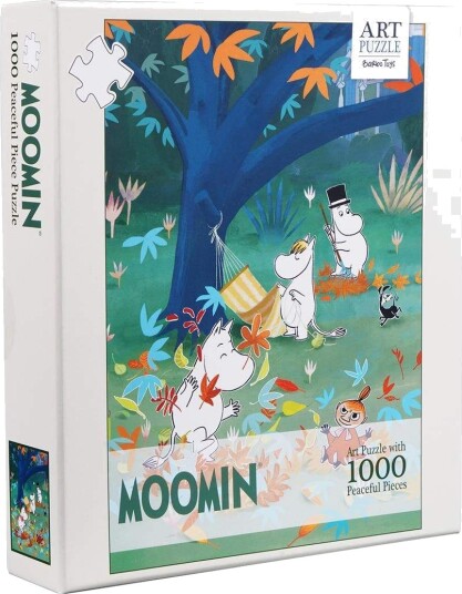 Moomin Muminkunstpuslespill Lek I Skogen 1000 Stk