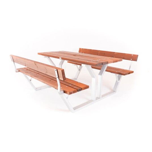 Benkebord Eden Wood Nova med Rygg Benkebord Eden Wood Nova med Rygg