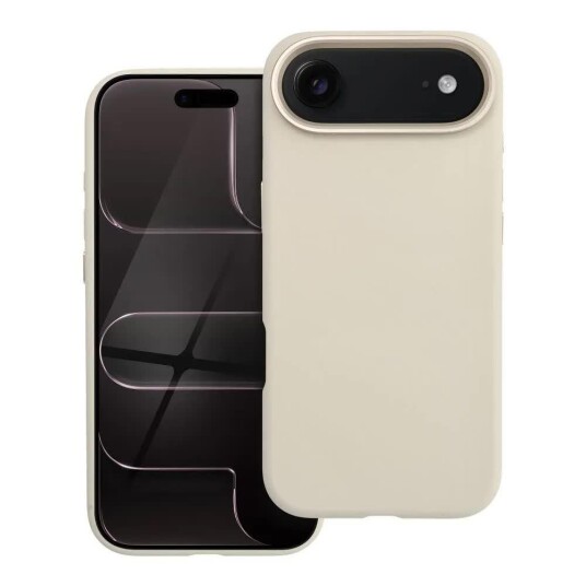 Forcell F Protect Clear Hybrid Premium Deksel til iPhone 17 Air MagSafe Kompatibel Antikk Hvit