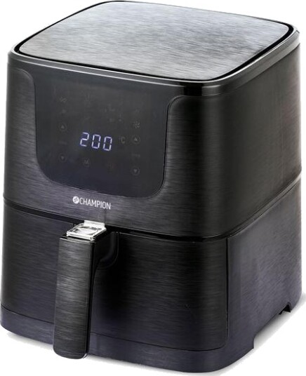 Champion Airfryer Medium 3,5L 1500W med Timer og Auto-off - Svart