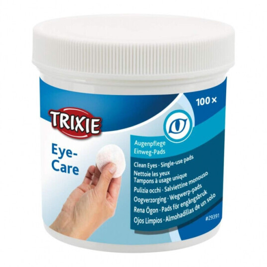 Trixie Øyeserviett Med Aloe Vera 100-Pack