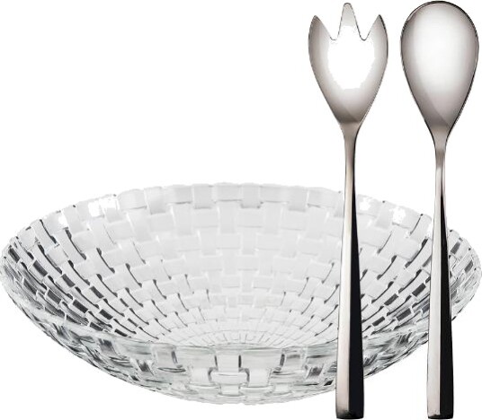 Dorre Glitter salatskål 32 cm med salatbestikk 1727812-01-0 1727813-01-0