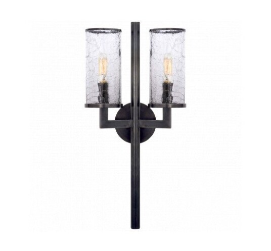 Liaison Double Sconce Bronze Liaison Double Sconce Bronze