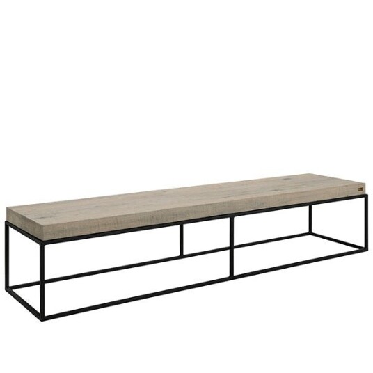 Artwood TV benk Carlisle 180 x 45 cm Silverstone Artwood TV benk Carlisle 180 x 45 cm Silverstone