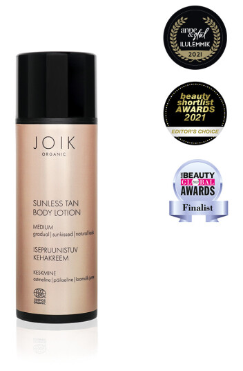 JOIK Organic Sunless Tan Body LotionMedium