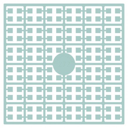 Pixelhobby Pixelhobby Midi Perler 272 Meget lys Turkisblå 2x2mm 144 pixels