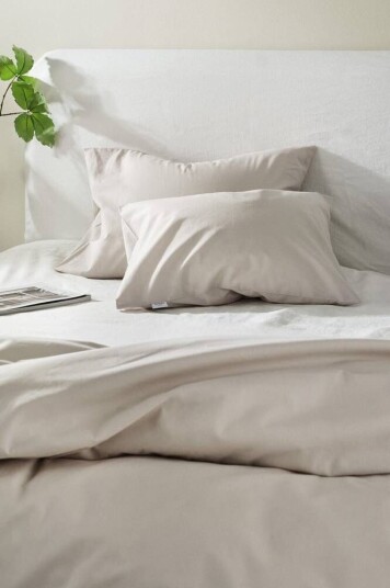 Jotex ZACK putevar 2-pk - økologisk Beige 1029080-53-05 1029080-54-05