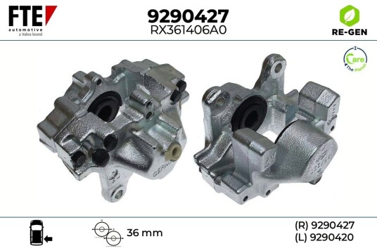 Bremsecaliper FTE 9290427 Bremsecaliper FTE 9290427