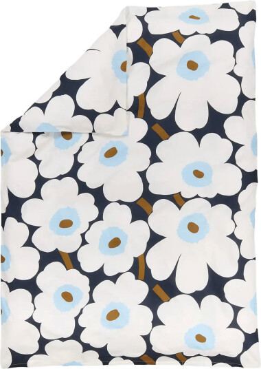 Marimekko Home Unikko Dc 135/140X200Cm White 140X200 Marimekko Home Unikko Dc 135/140X200Cm White 140X200