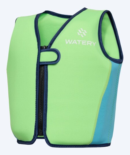 Watery svømmevest til barn (2-8 år) - Basic - Grønn