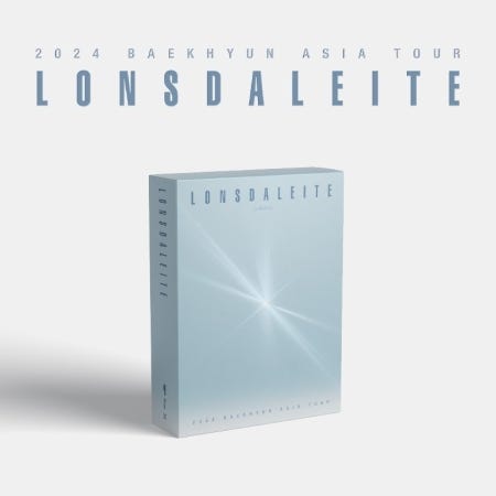 2024 Baekhyun Asia Tour Lonsdaleite: In Seoul incl. 114pg Photobook 2 Photocards Folded Poster Frame Photo Set + Letter 2024 Baekhyun Asia Tour Lonsdaleite: In Seoul incl. 114pg Photobook 2 Photocards Folded Poster Frame Photo Set + Letter