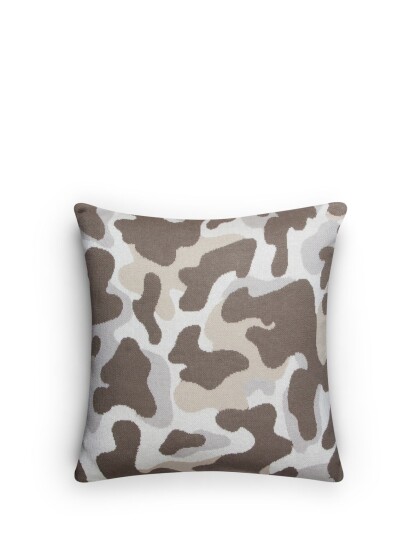 WILMA & LOUISE Pude Safari - Grey - 50X50CM