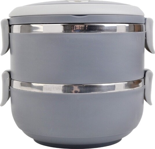 Domik DO-1289 Termoflaske - 1,5L, 2 Kopper - Rustfritt stål