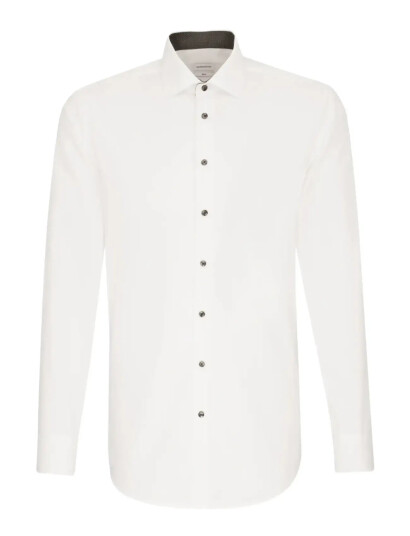 Seidensticker Business Kent Patch12 - White - 43