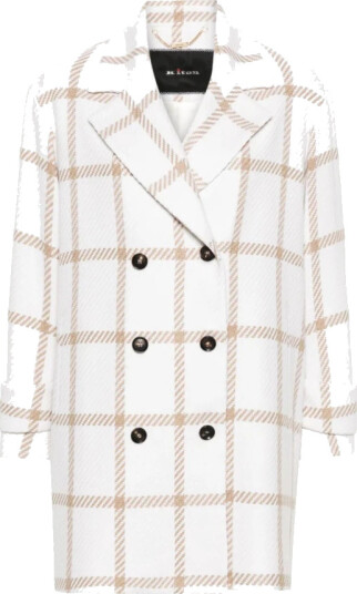 Kiton Dame Frakker Hvit M,