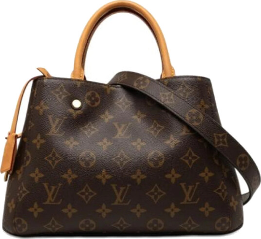 Louis Vuitton Vintage Dame Brun