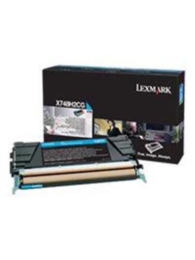 Lexmark - High Yield - cyan - original - toner cartridge - LCCP - Laser toner Blå