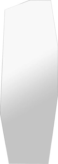 ferm LIVING Shard speil 57,8 x 165 cm Black