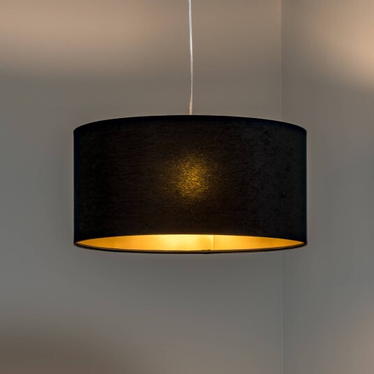 Maco Design Salina pendellampe svart/gull Ø 50 cm
