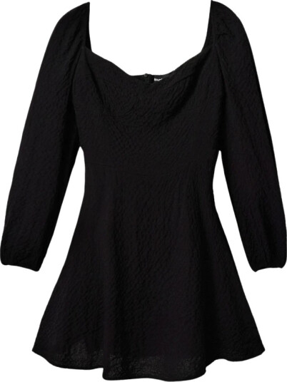 Desigual Dame Kjoler Svart XL, Desigual Dame Kjoler Svart XL,