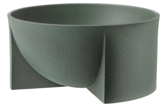 iittala Kuru keramikskål 12x24 cm mosegrønn
