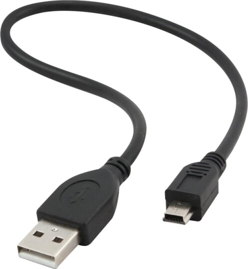 Gembird Mini USB Type B Kabel 30 cm Svart