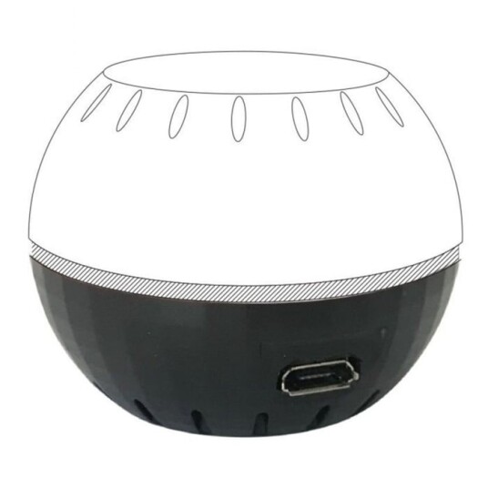 Shelly USB Add On Til Shelly H&T Svart Shelly USB Add On Til Shelly H&T Svart