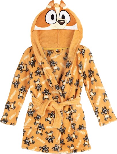 Bluey Badekåpe Orange 5 år