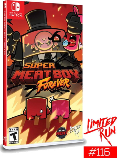 Super Meat Boy Forever (Limited Run #116) (Switch) Super Meat Boy Forever (Limited Run #116) (Switch)