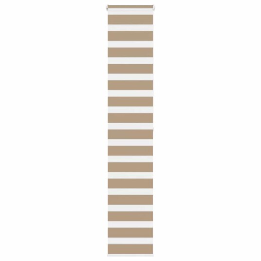 Sebragardin sandbrun 40x200 cm stoff bredde 35,9 polyester