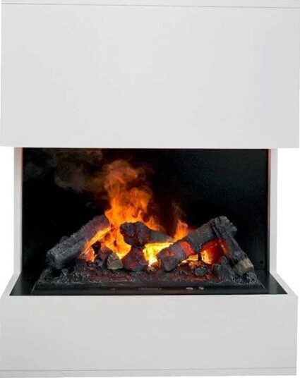 Glow Fire Elektrisk Peis Kästner OMC 600 - Hvit
