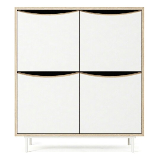 Decotique Sand Skap Eik / Hvit