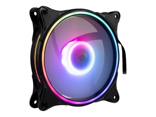 Inter-Tech ARGUS RGB 120mm Viftesett - 3-Pakning