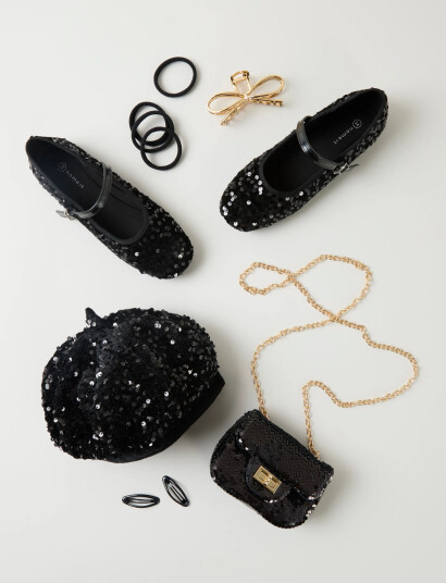 Name It Nkfrenna Ballerina Shoe   Black   30