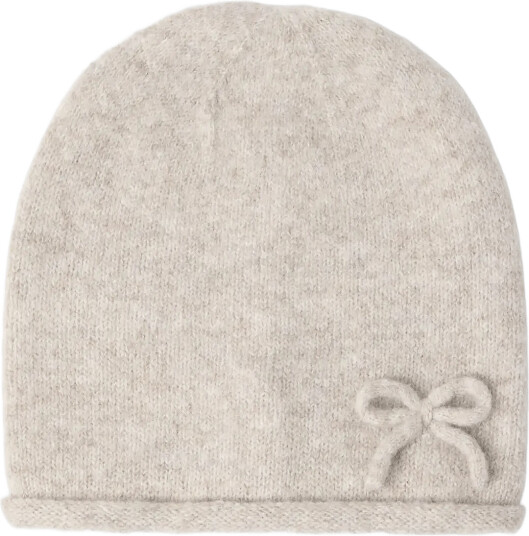Lindex Fine Knit Beanie Beige 2 4