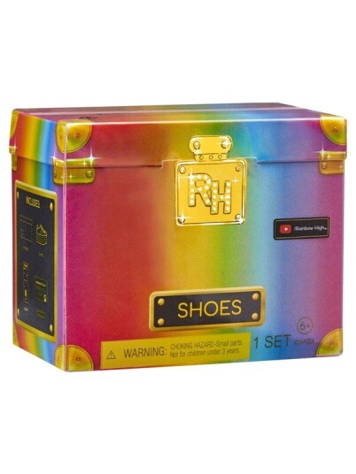 Little Tikes Rainbow High Mini Accessories Shoe Collection -Ser