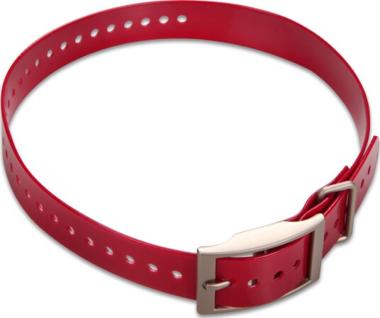 Garmin 1 inch Collar Strap Red