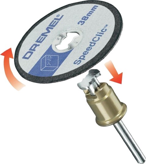 Dremel SC476 Kutteskiver for Plast - 38mm, 5stk | Modeller til Modellbygging