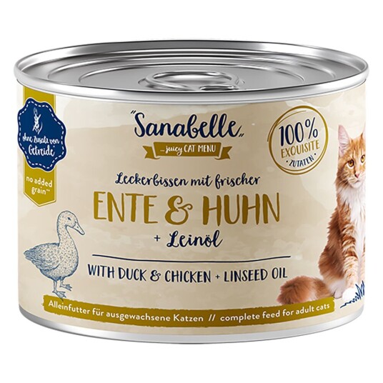 Sanabelle Økonomipakning All Meat 24 X 195 G And Og Kylling