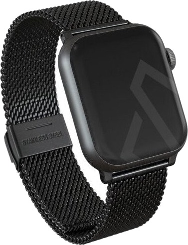 Cenor Mesh Elegance Svart Apple Watch Rem 42/44/45/46/49mm Metall Cenor Mesh Elegance Svart Apple Watch Rem 42/44/45/46/49mm Metall