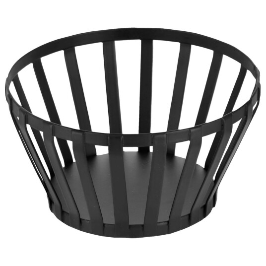VEGA Brødkurv Liro rund; 15x8 cm (ØxH); Svart; Rund