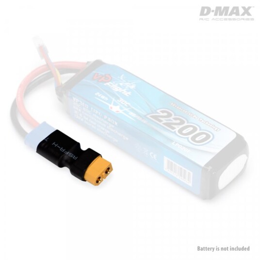 DynoMAX B9850 Connector Adapter EC3 male - XT60 female DynoMAX B9850 Connector Adapter EC3 male - XT60 female