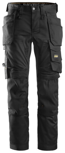 Snickers Workwear 6241 AllroundWork Arbeidsbukse svart, stretch Svart, Klær