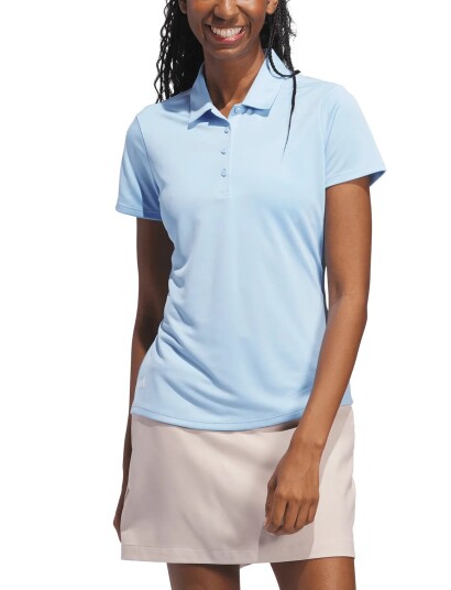 adidas Golf W Perf Sld Ss P Blue XS adidas Golf W Perf Sld Ss P Blue XS