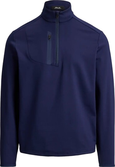 Ralph Lauren Golf New Lux Perf Jrsy Knt Pullover Navy L