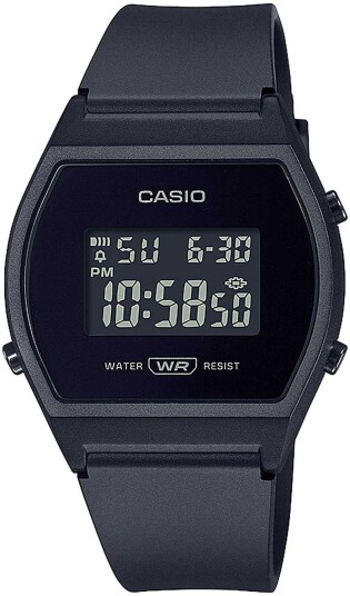 Casio Dameklokke LW 204 1BEF Vintage LCD/Resinplast