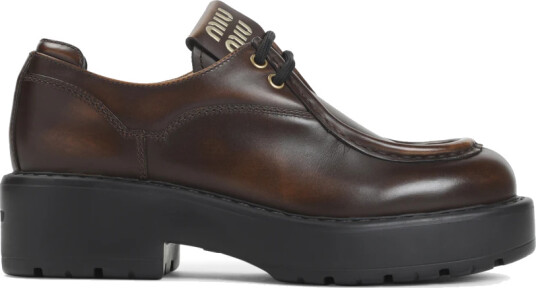 Miu Miu Dame Sko Brun 40 EU, Miu Miu Dame Sko Brun 40 EU,