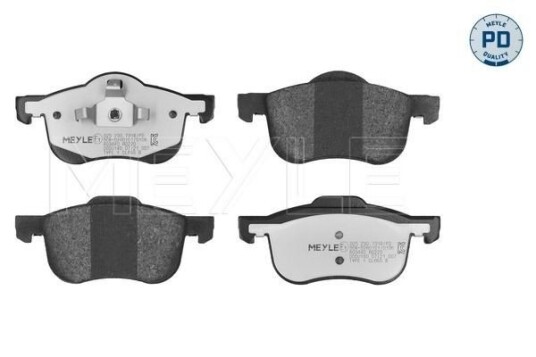 Bremseklosser sett MEYLE 025 230 7318/PD